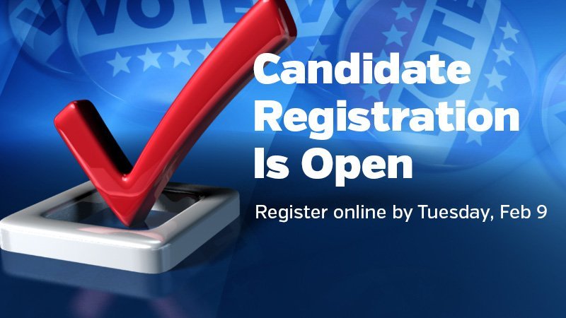 Register as a Candidate