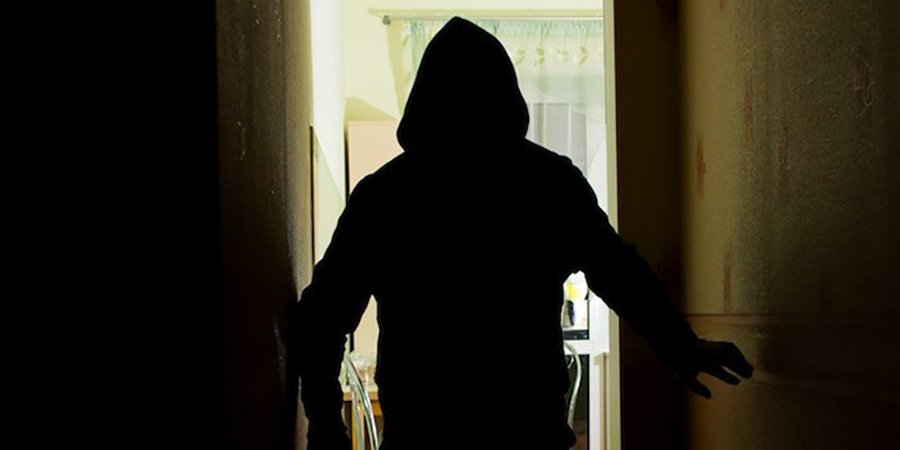 Intruder with Knife
