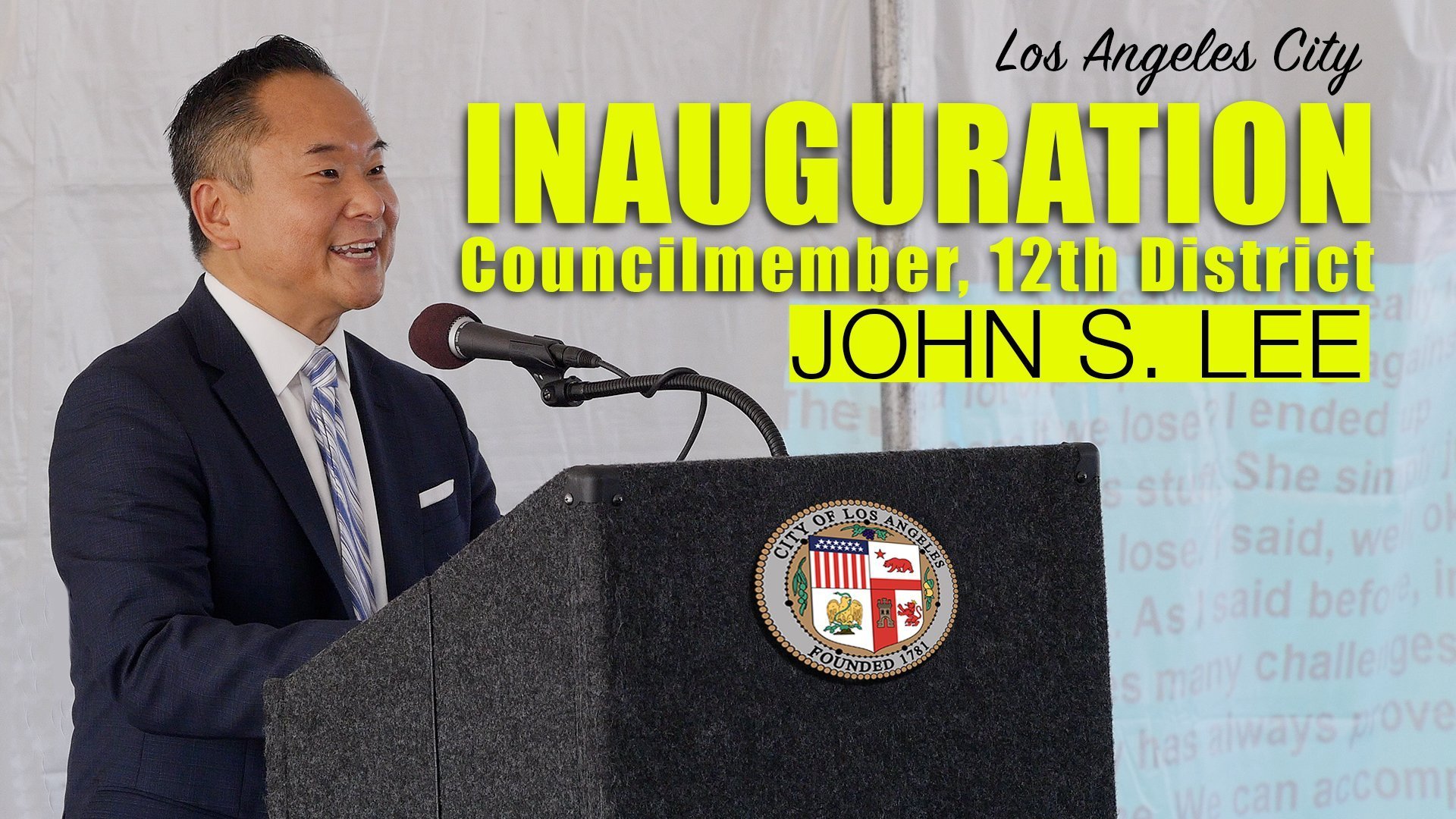 John Lee Inauguration Thumbnail