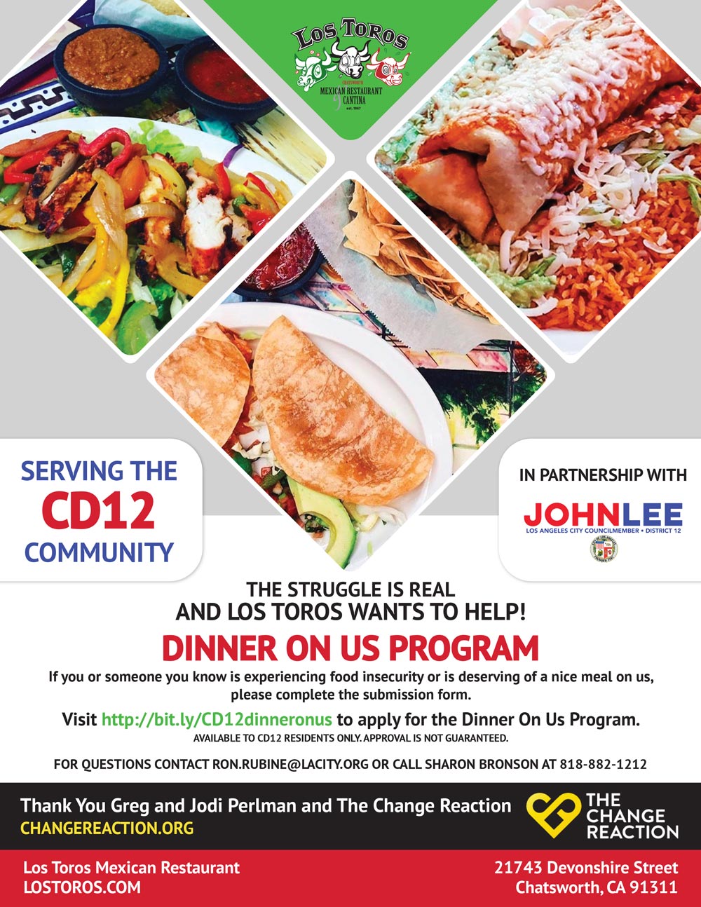 Dinner-On-Us-Program-Los-Toros